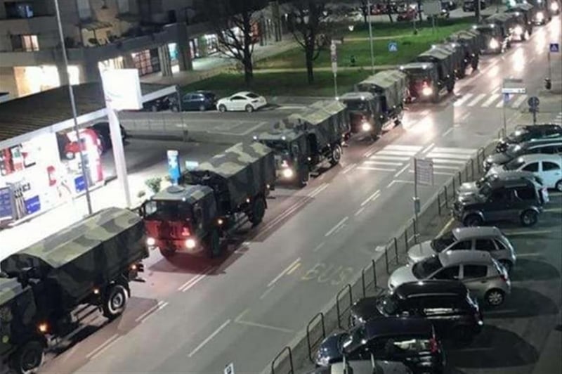 Il corteo di morte