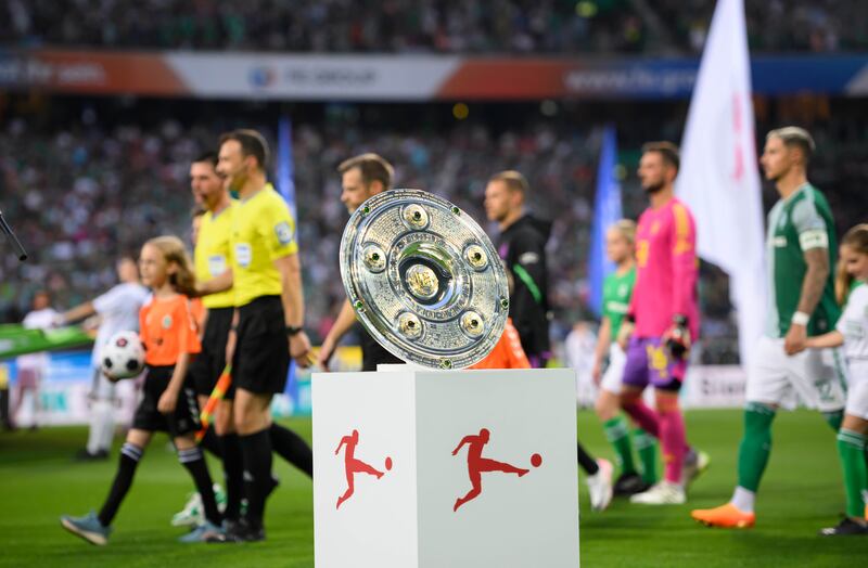Meisterschale Werder Brema Bayern Monaco Fotogramma