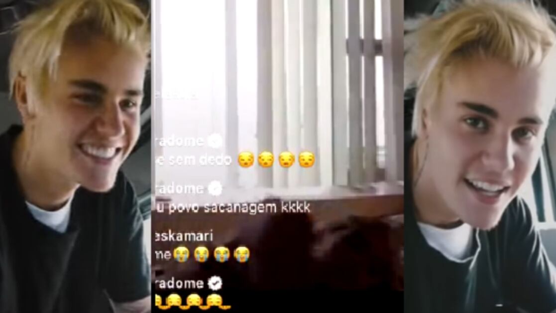 Justin Bieber chiama in diretta una fan. Ma lei è nuda