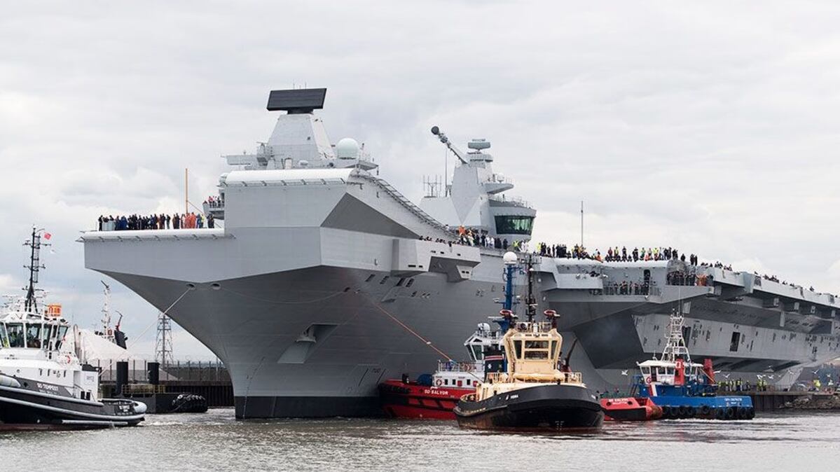 Le portaerei inglesi vulnerabili agli economici missili antinave russi e cinesi