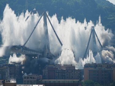 Il Ponte Morandi non esiste più 5