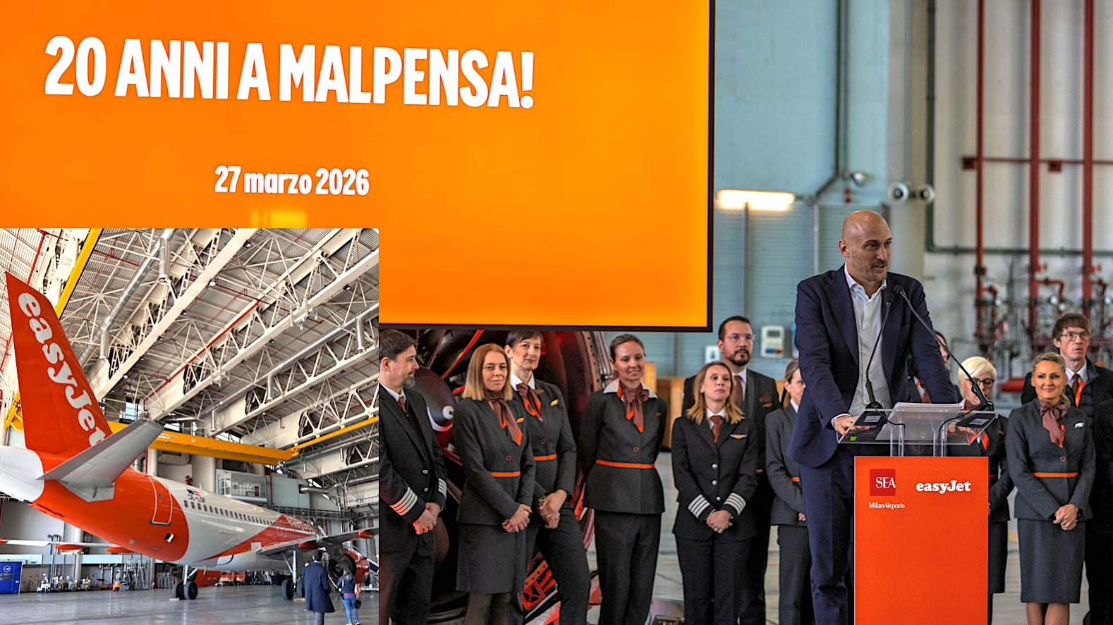 EasyJet, 20 anni in volo a Malpensa. Nuovi aerei e rotte iconiche