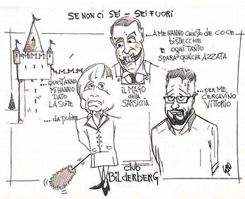 La vignetta del giorno: se non ci sei... sei fuori 1