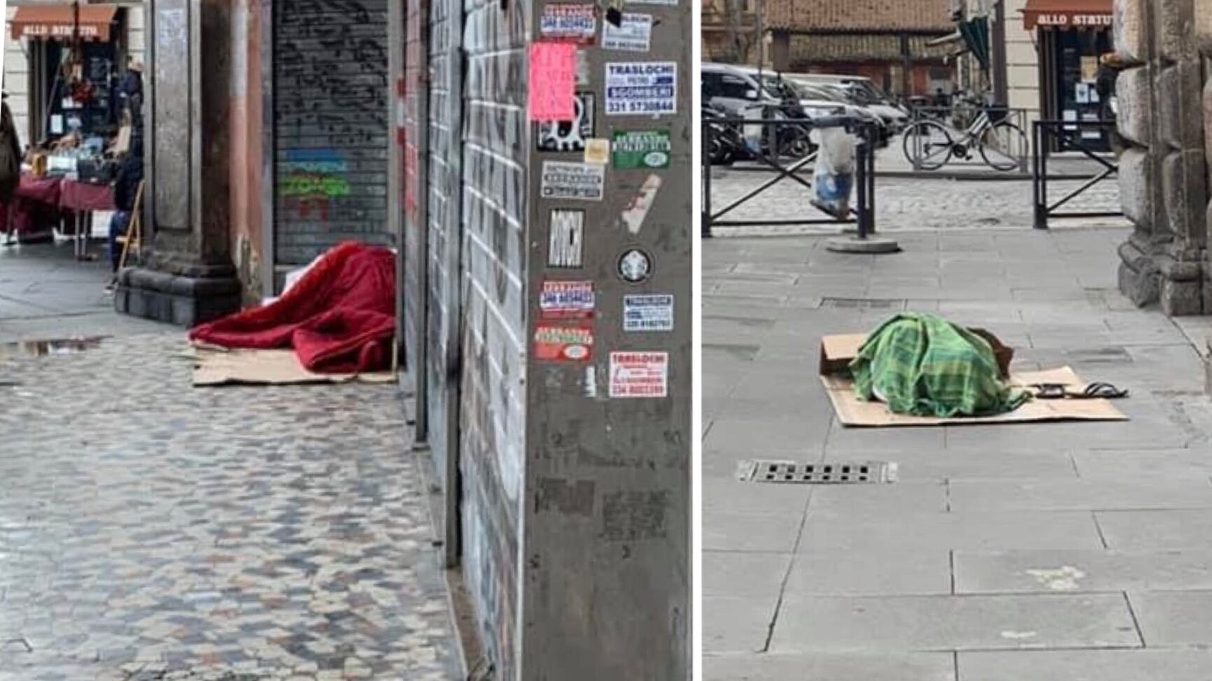 Piazza Vittorio, Raggi sloggia le bancarelle ma rimangono i clochard