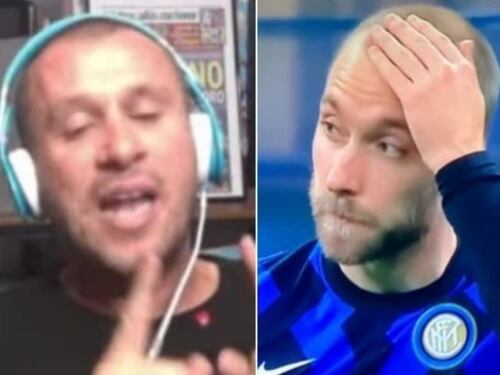 Inter, Cassano adesso spiega tutto "Vi dico cosa sta facendo Conte con Eriksen"