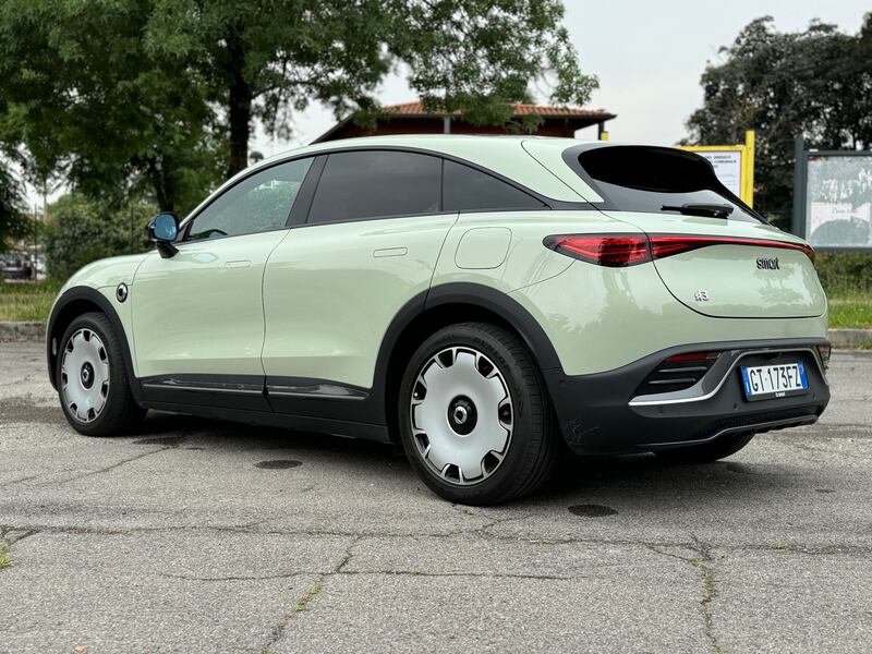 Smart #3, guarda la gallery del nuovo crossover elettrico coupè 11