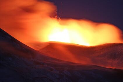 Le spettacolari immagini dell'Etna 3