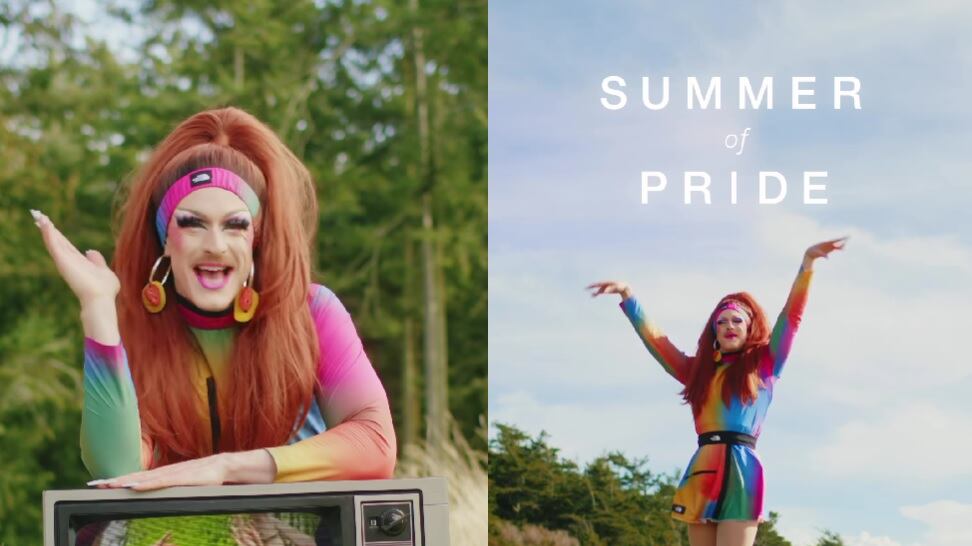 Spot arcobaleno con una drag queen: ora North Face rischia il boicottaggio