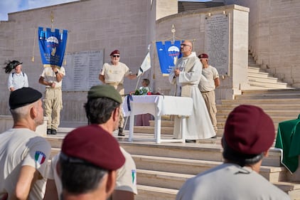 El Alamein-deserto egiziano