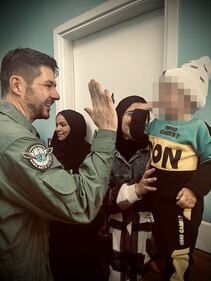 I bambini palestinesi all'ospedale Umberto I del Cairo 4