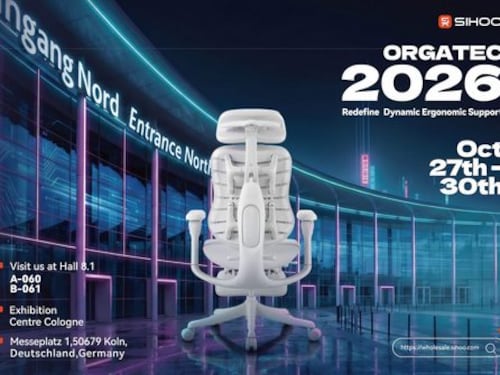 Sihoo presenta la nuova generazione di soluzioni ergonomiche per l’ufficio a ORGATEC 2026