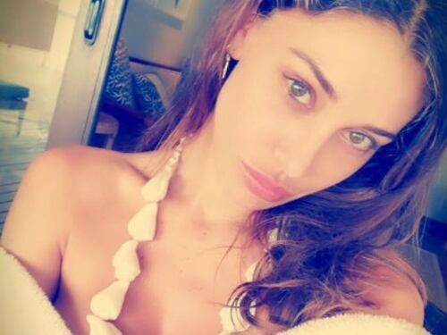 Belen Rodriguez audace su Instagram
