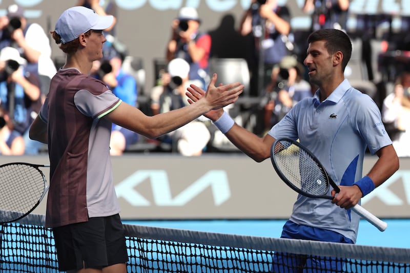 Jannik Sinner vola in finale agli Australian Open: le immagini più belle del match contro Djokovic 19