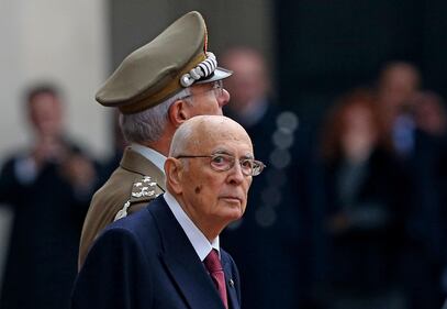 Napolitano lascia il Quirinale 5