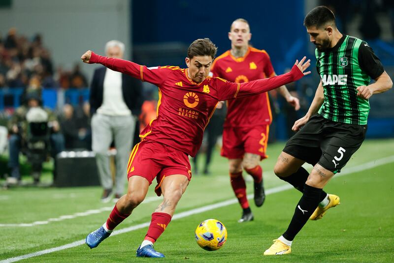 Dybala Sassuolo Roma