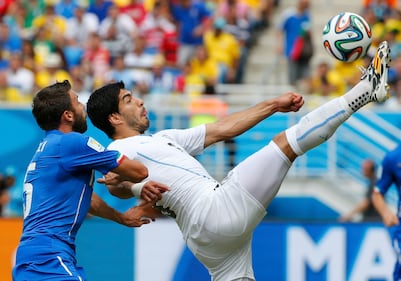 Italia-Uruguay: primo tempo 8