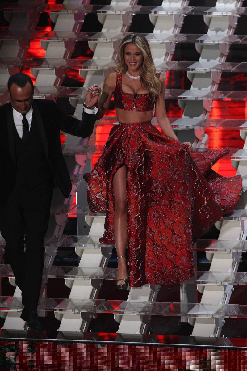 Diletta Leotta hot al Festival di Sanremo 14