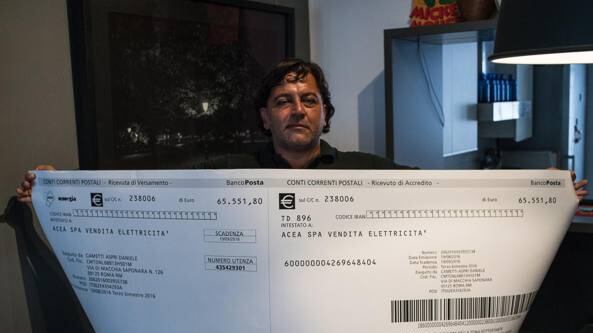 Roma, super bolletta da 65mila euro per l'energia elettrica