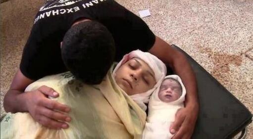 Questa foto è stata utilizzata per dimostrare la strage in Siria. Era già stata usata per l'Egitto e per Israele