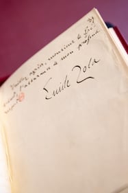Il manoscritto originale del "J'accuse...!" di Zola a Dreyfus 1