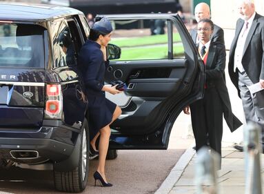 Meghan Markle alle nozze della Principessa Eugenia: foto 5