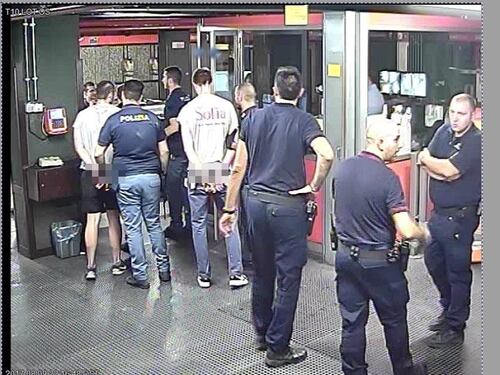 Lotto, fermati tre graffitari