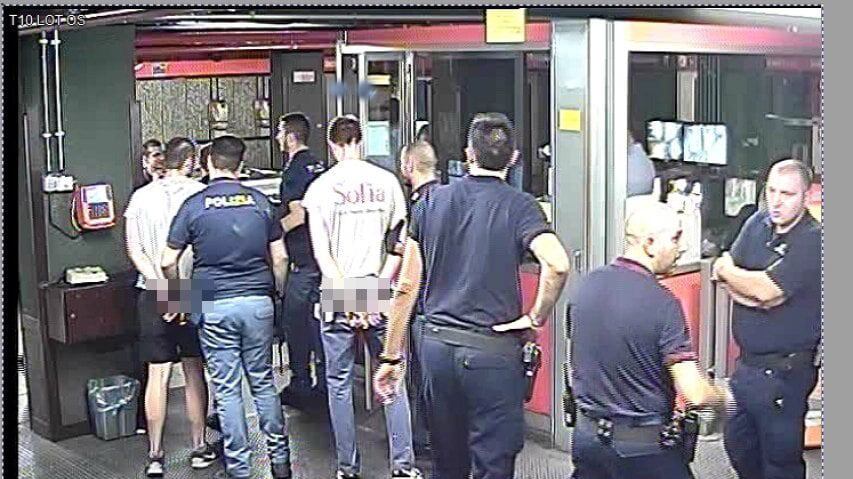 Lotto, fermati tre graffitari