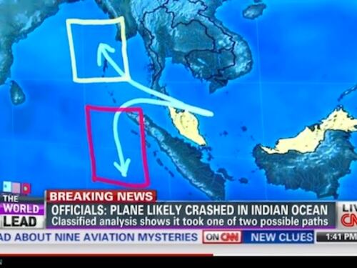 La Cnn fa il boom di ascolti con il volo Malaysia sparito nel nulla