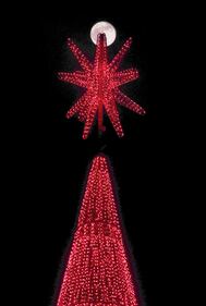 Milano, Luna piena e Albero di Natale 6