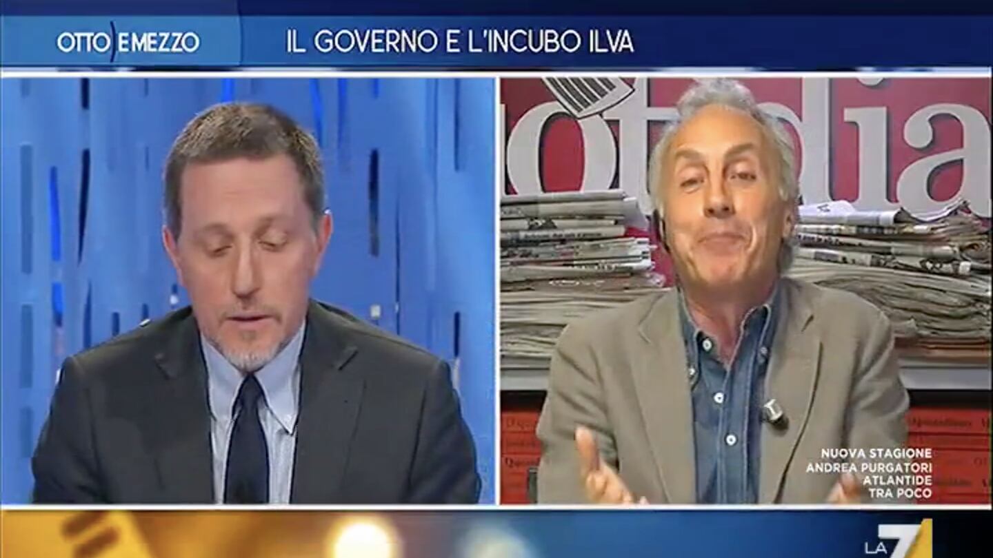 Travaglio si scontra con Giannini: "Sei ossessionato da Di Maio"
