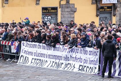 Il saluto di Firenze a Davide Astori 9