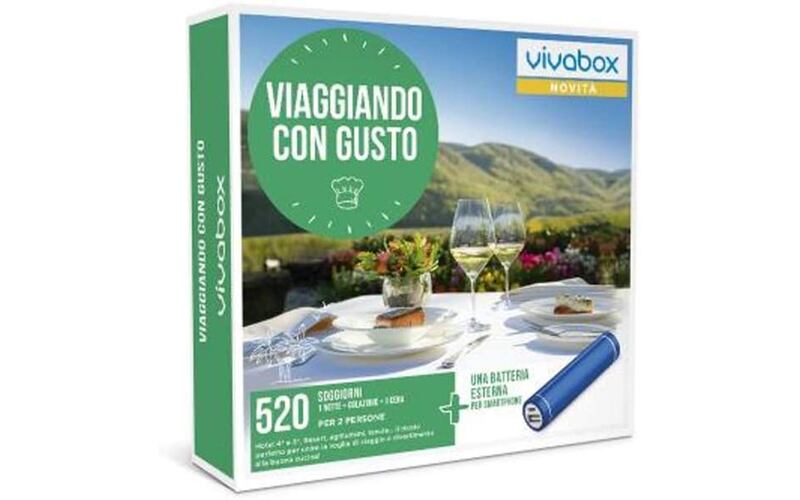 Vivabox cofanetto regalo “Viaggiando con gusto”