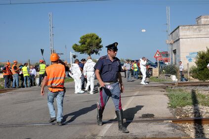 FOTO Incidente ferroviario Puglia 4