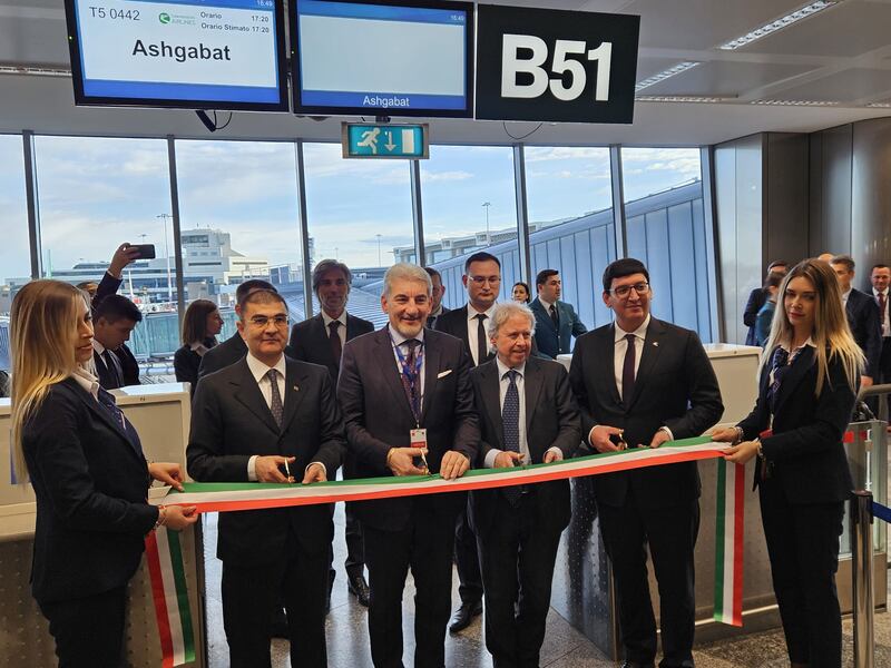 Malpensa nuovo volo per il Turkmenistan