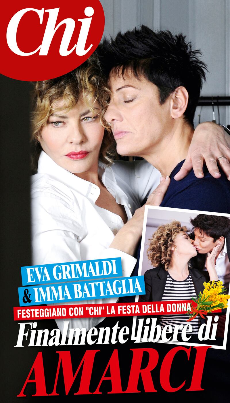 Imma Battaglia: "Per Eva Grimaldi sono più maschio di Garko"