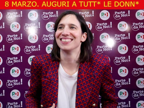 La satira del giorno. L'8 marzo della Schlein