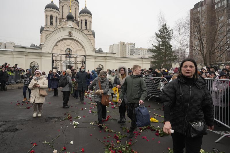Il funerale di Alexei Navalny a Mosca 6