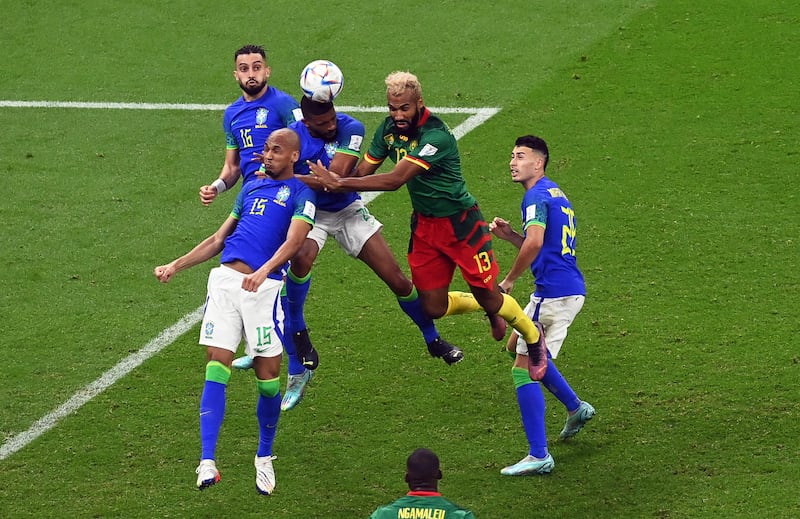 Grande successo del Camerun contro il Brasile 5