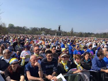 La Messa di Papa Francesco al Parco di Monza 5