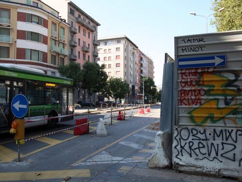 Città a ostacoli: un labirinto di venti cantieri