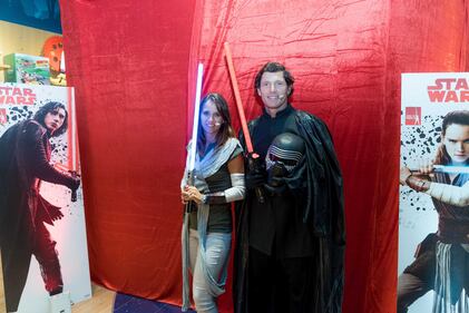 Aldo Montano e Irene Vecchi "jedi" per il Force Friday 5