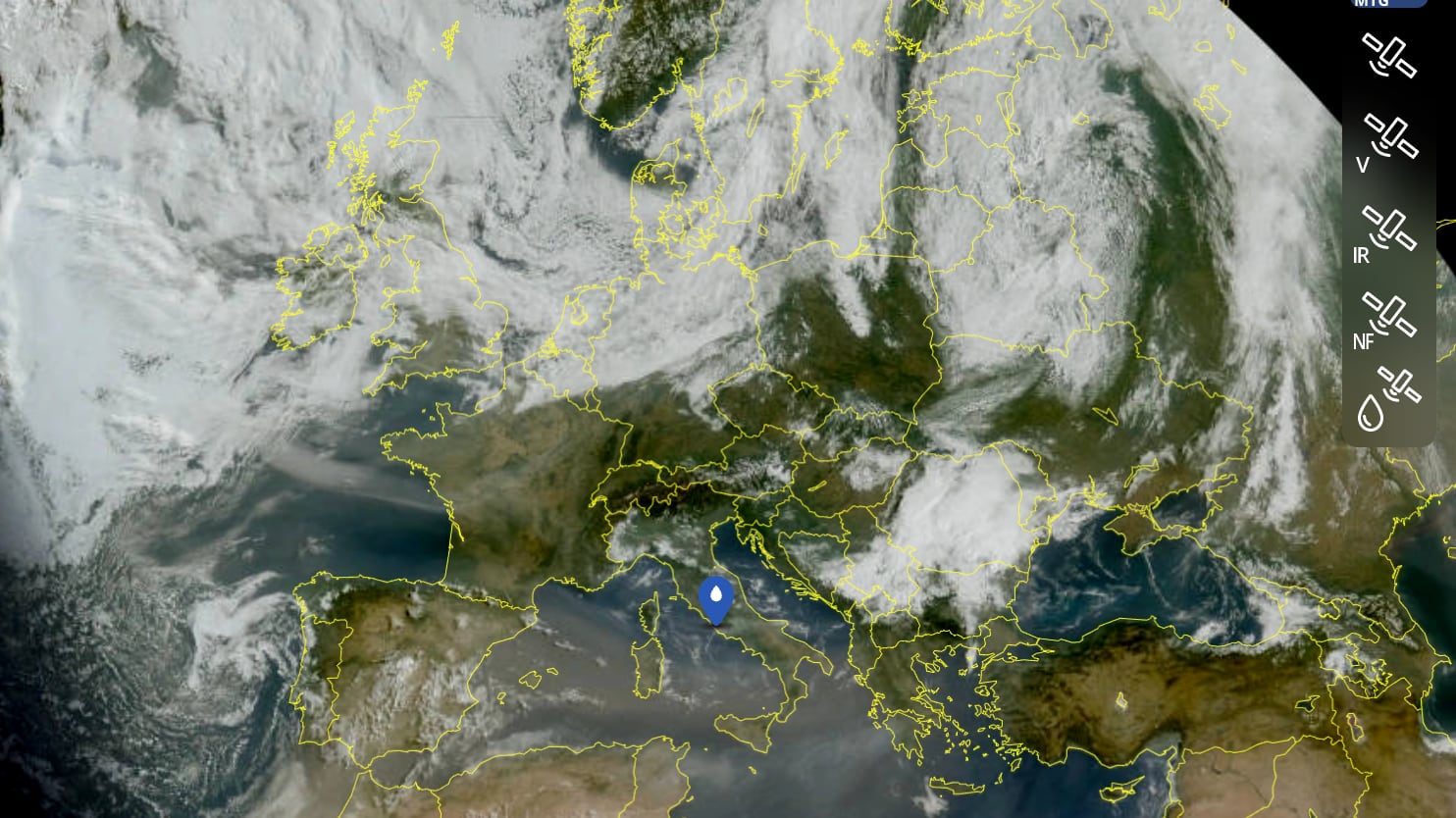 Temporali e tregua dal caldo ma da fine mese torna una nuova ondata africana