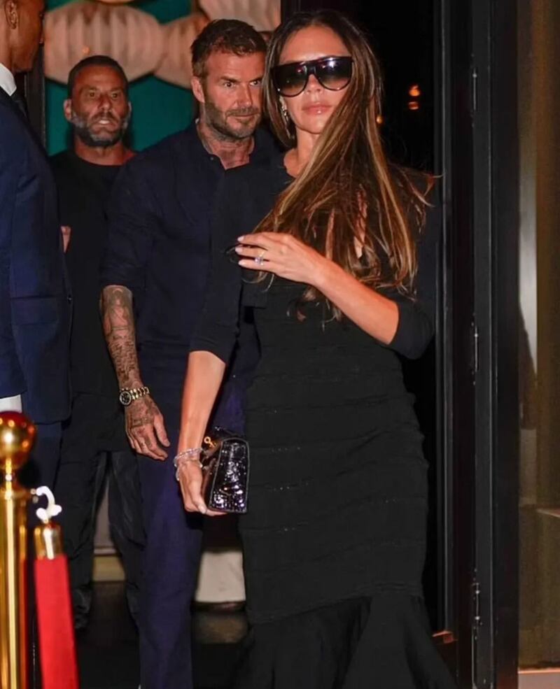 David Beckham e Leo Messi: cena stellare insieme alle mogli a Miami 3