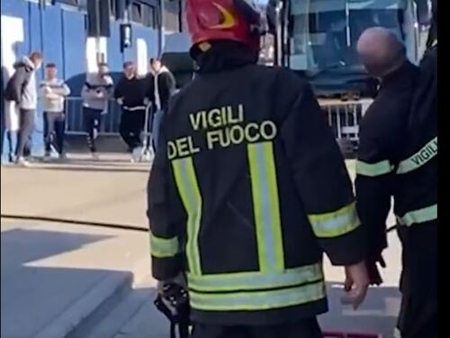 Paura al Castellani: incendio negli spogliatoi. Empoli-Lecce posticipata di un'ora