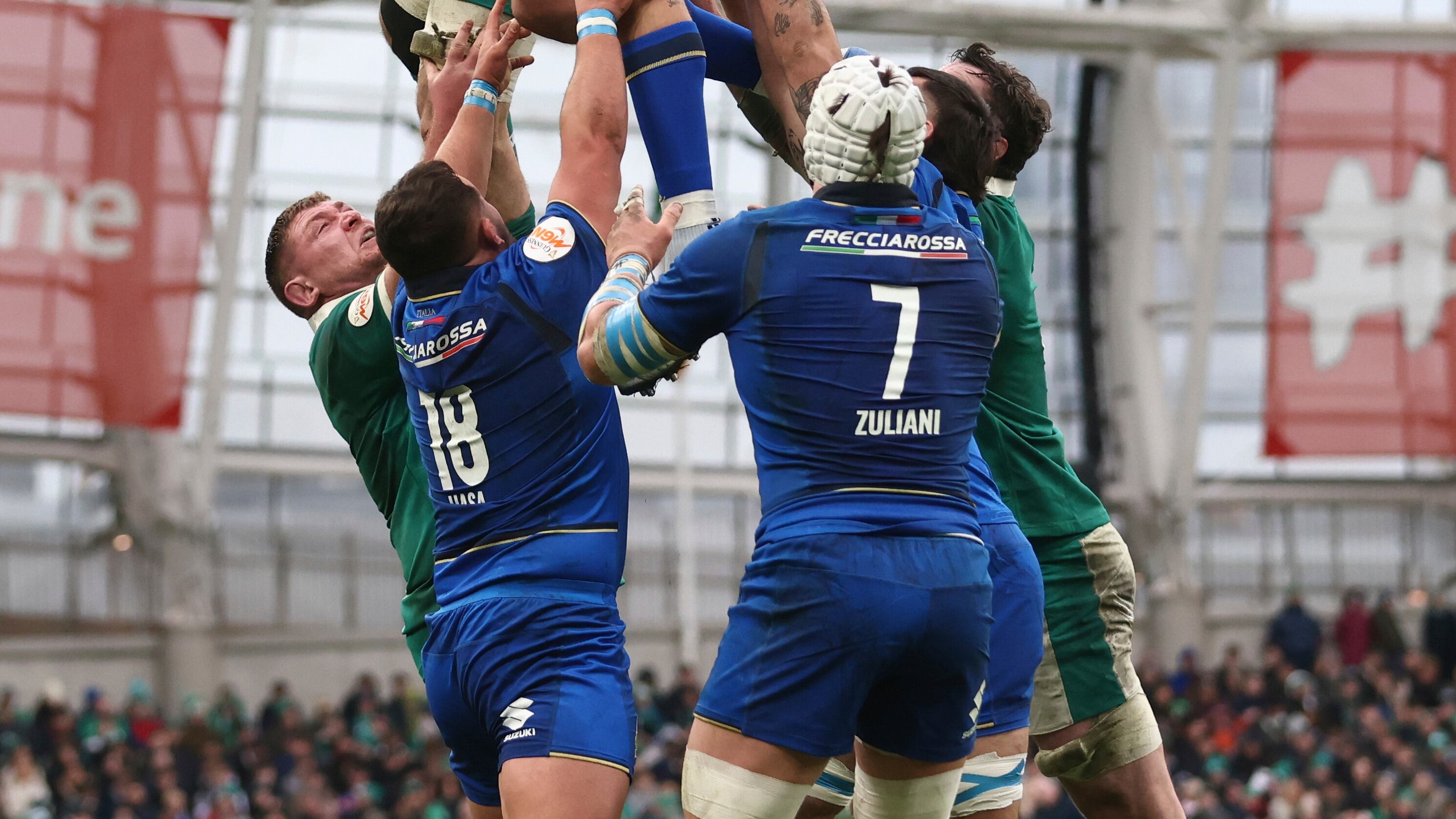 Sei Nazioni, Italrugby a testa alta, sconfitta onorevole in Irlanda (20-13)