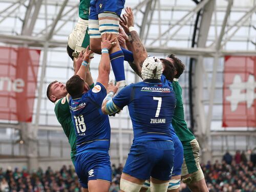 Sei Nazioni, Italrugby a testa alta, sconfitta onorevole in Irlanda (20-13)