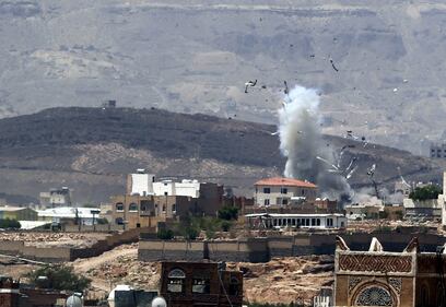 Guerra in Yemen, gli effetti dei bombardamenti dell'Arabia Saudita 26