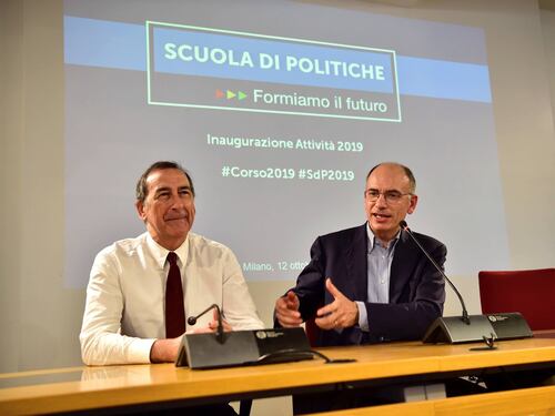Letta le tenta tutte: vede pure Di Maio e Sala