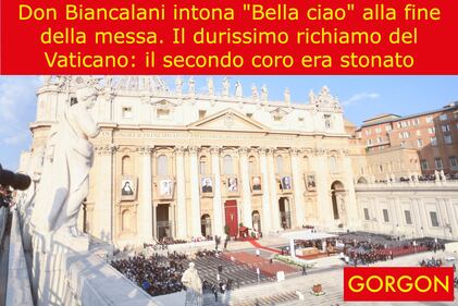 La vignetta del giorno: cantano "Bella ciao" a Messa 1