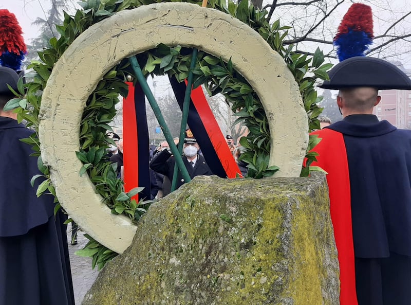 Il monumento alle vittime della Banda della Uno Bianca